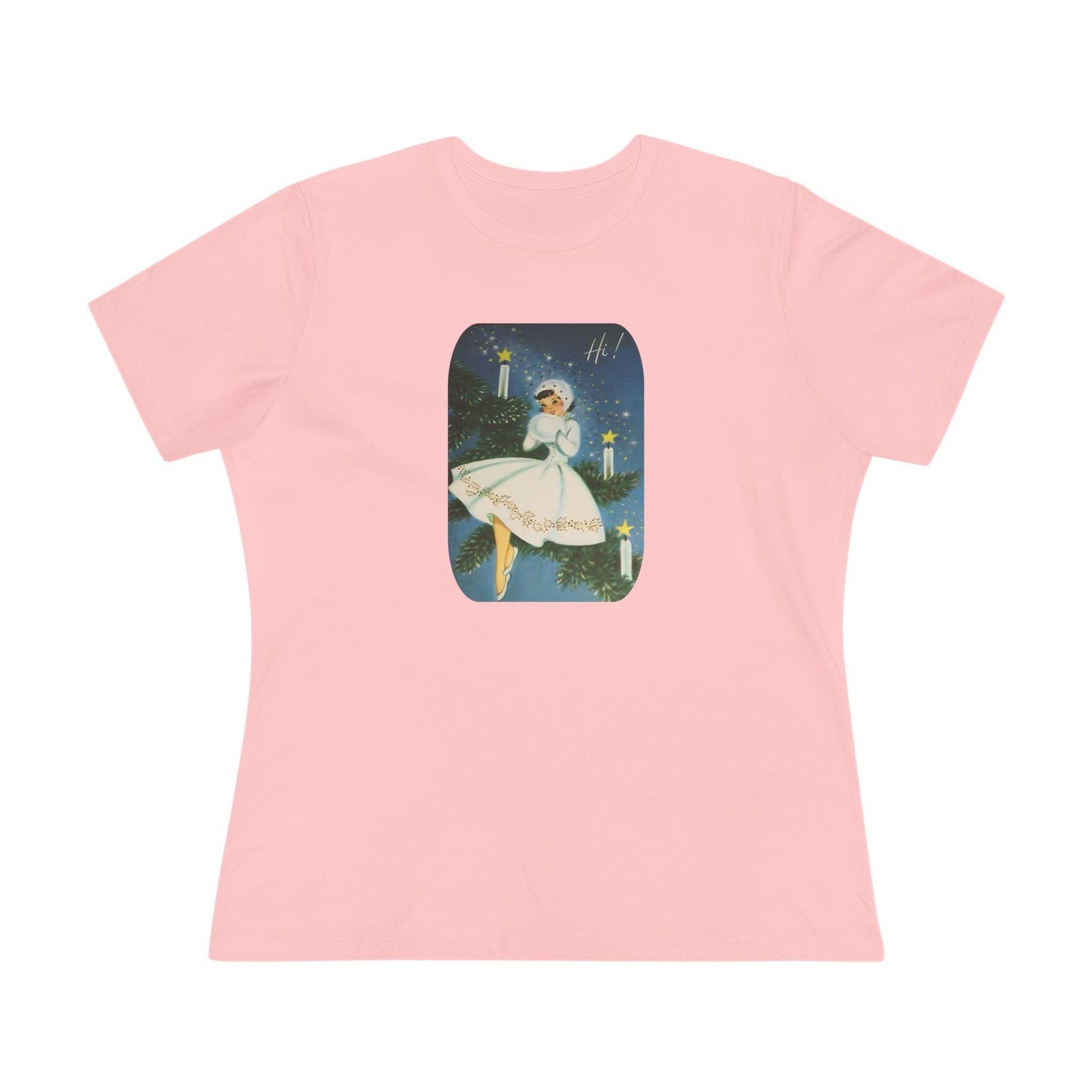 Hi! Lady in White - Women's Tee - Whippie's