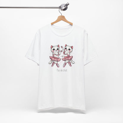 🐈‍⬛ Pas de Chat 🩰 Unisex Jersey Tee ✨ - Whippie's