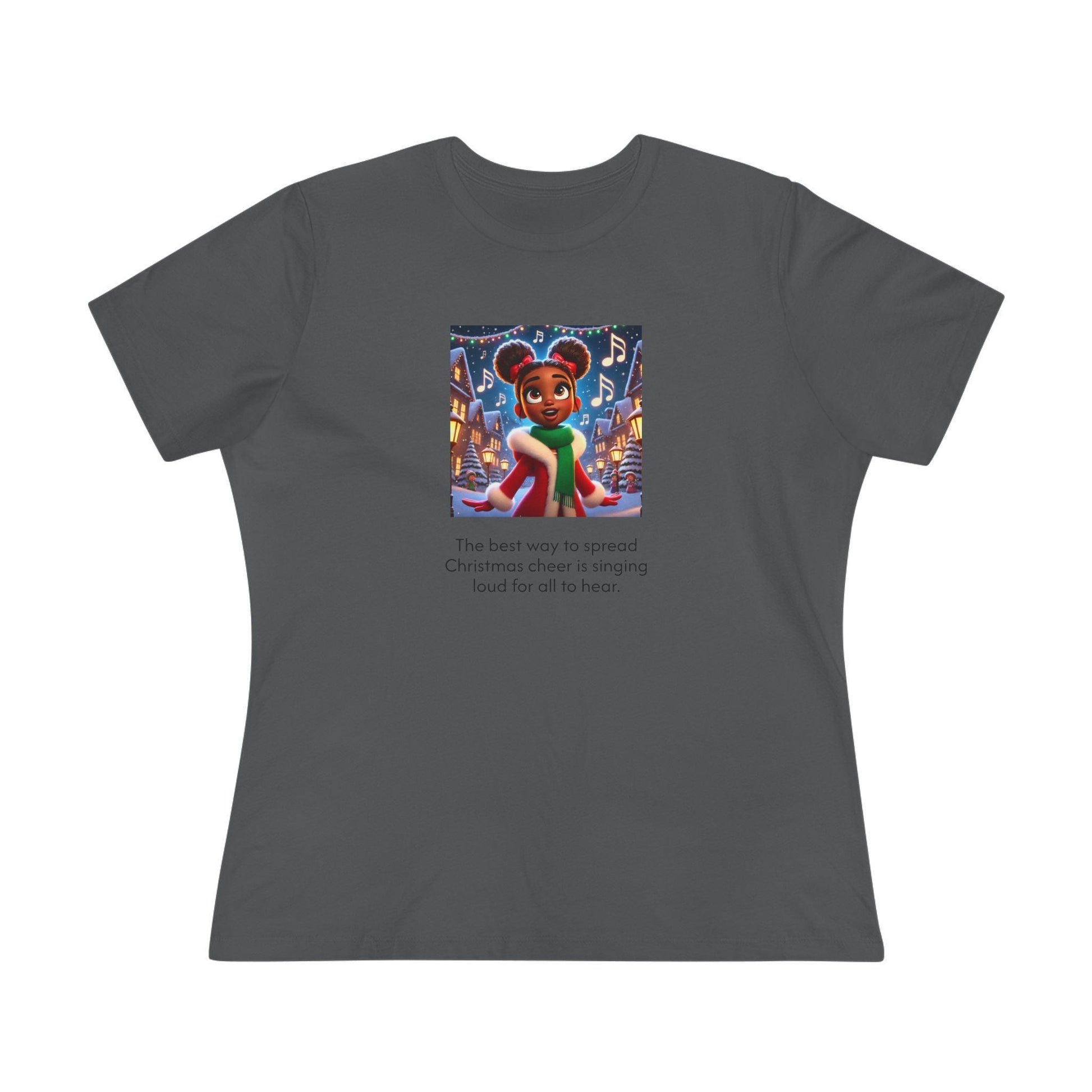 Caroler - Christmas Cheer - BHSB Girl - Women's Softstyle Tee - Whippie's
