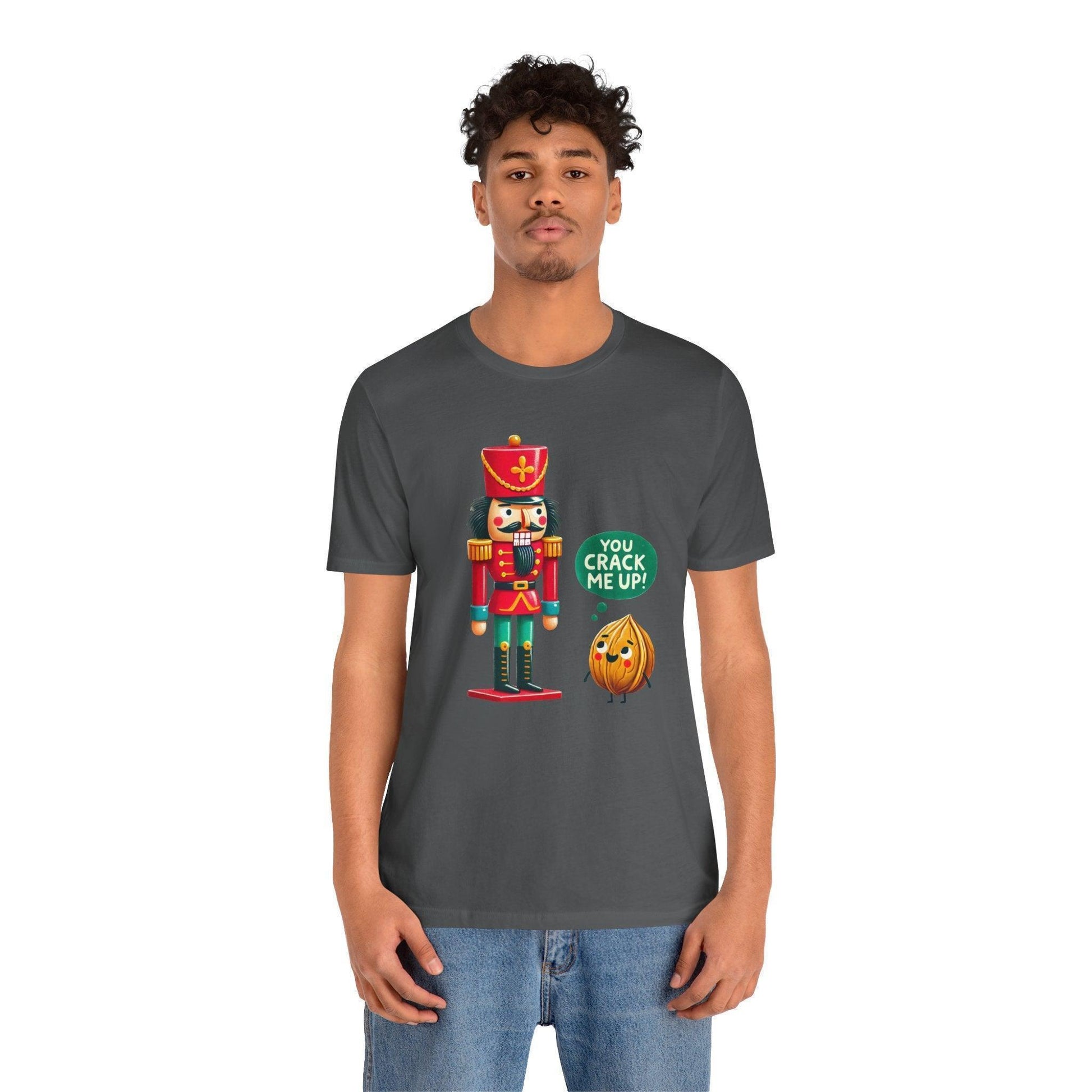 😂 You Crack Me Up! 🥜 Unisex Tee ✨ Nutty humor for everyone! - Whippie's