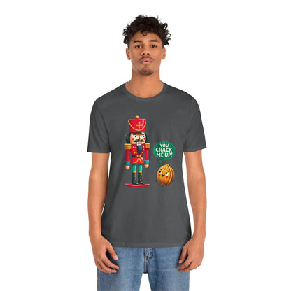 😂 You Crack Me Up! 🥜 Unisex Tee ✨ Nutty humor for everyone! - Whippie's