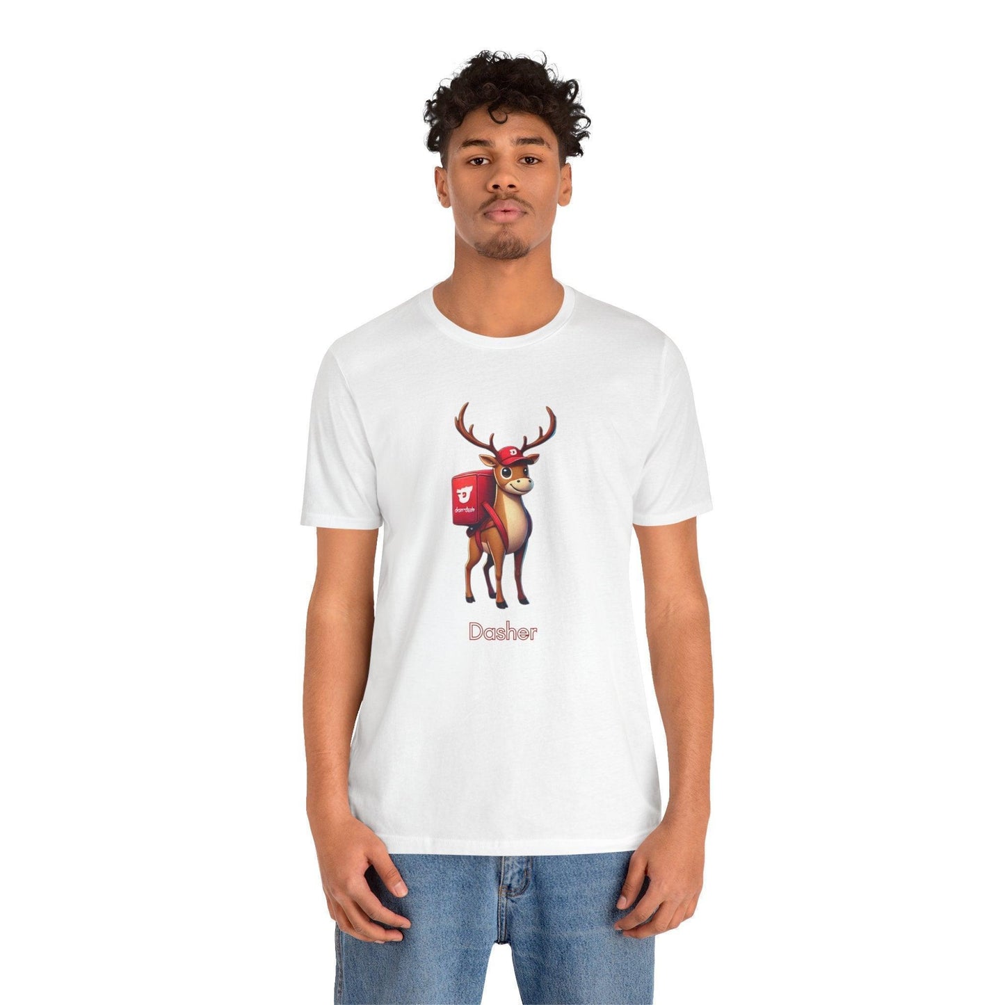 🎅 Dasher's Side Hustle 🍕 Unisex Tee ✨ Dasher's delivering more than holiday cheer! - Whippie's