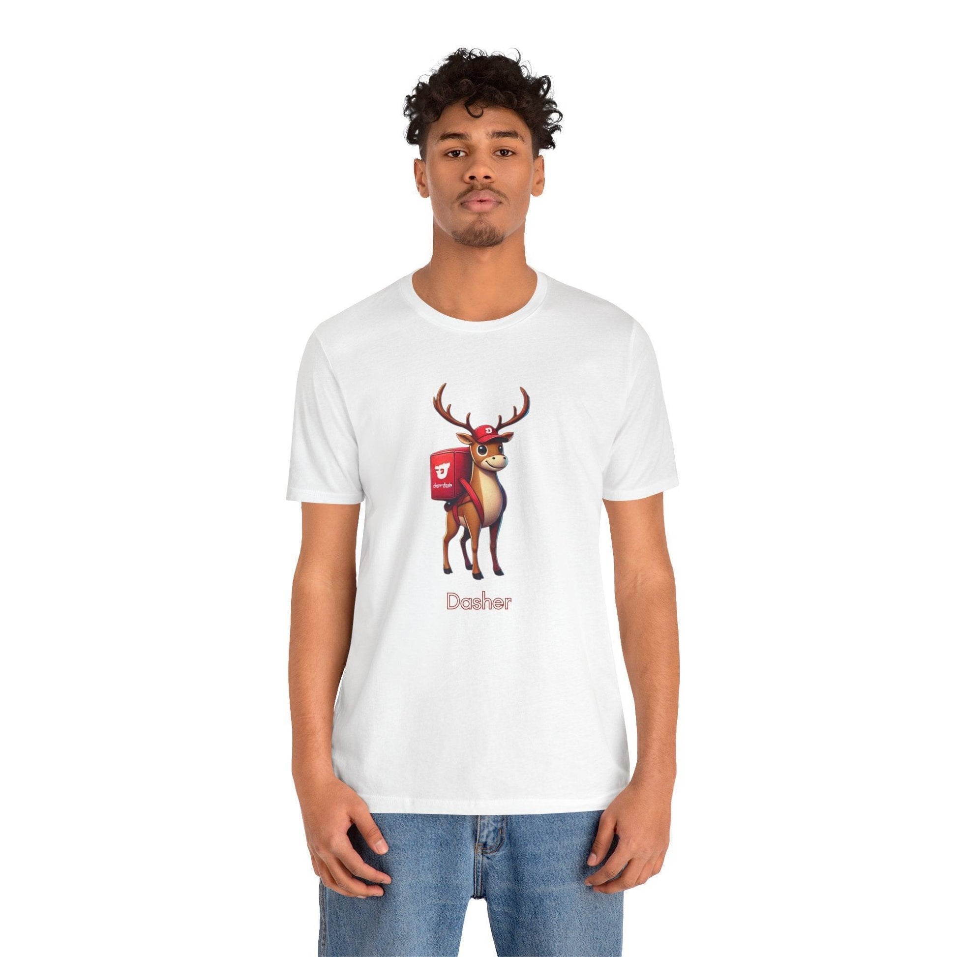 🎅 Dasher's Side Hustle 🍕 Unisex Tee ✨ Dasher's delivering more than holiday cheer! - Whippie's