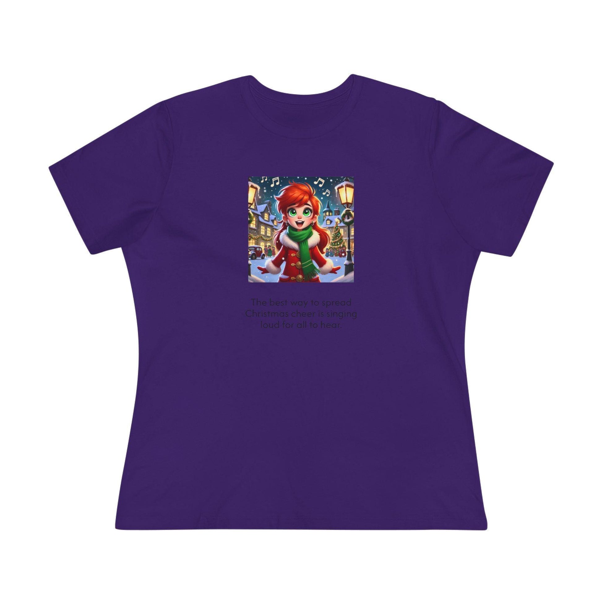 Caroler - Christmas Cheer - RHB Girl - Women's Tee - Whippie's