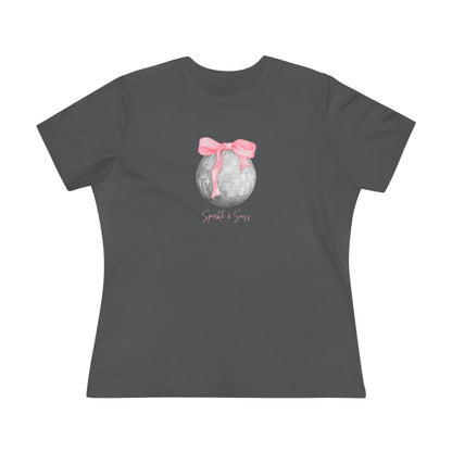 Sparkle & Shine Disco Ball Women's Softstyle Tee - Dance the Night Away! ✨ - Whippie's