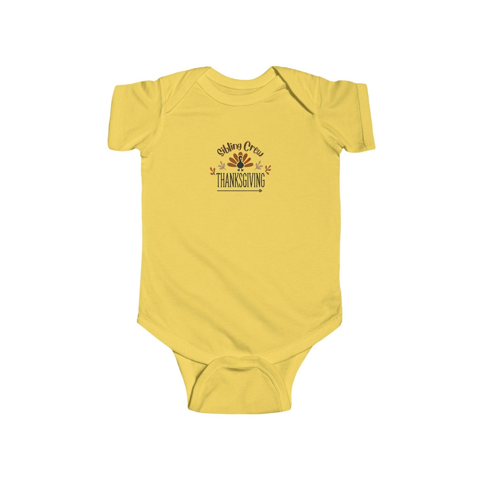 Thanksgiving Sibling Crew - Infant Fine Jersey Bodysuit - Whippie's