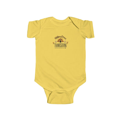 Thanksgiving Sibling Crew - Infant Fine Jersey Bodysuit - Whippie's
