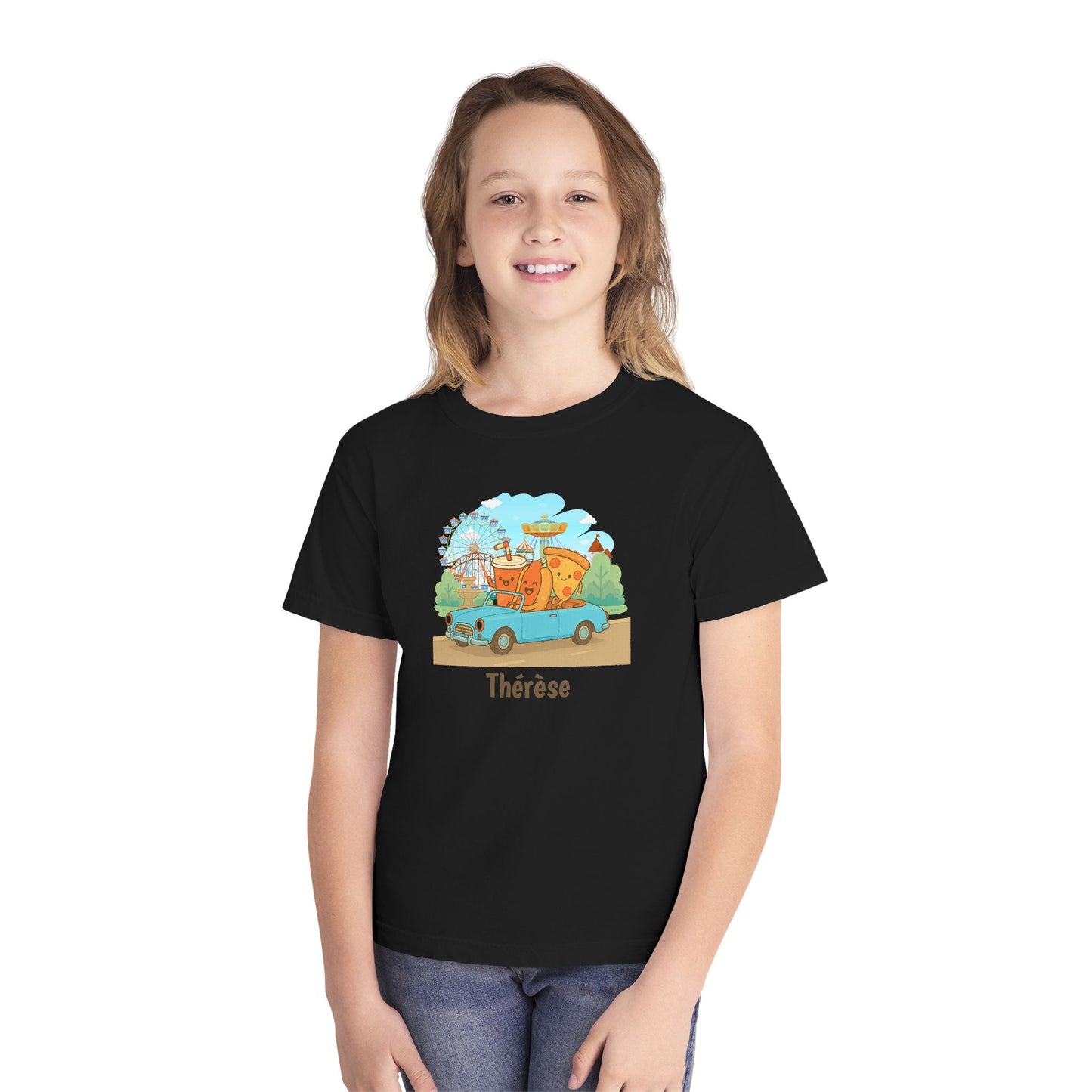 Fast Food Joyride Youth Tee - Fun & Whimsical Adventures! Personalizable