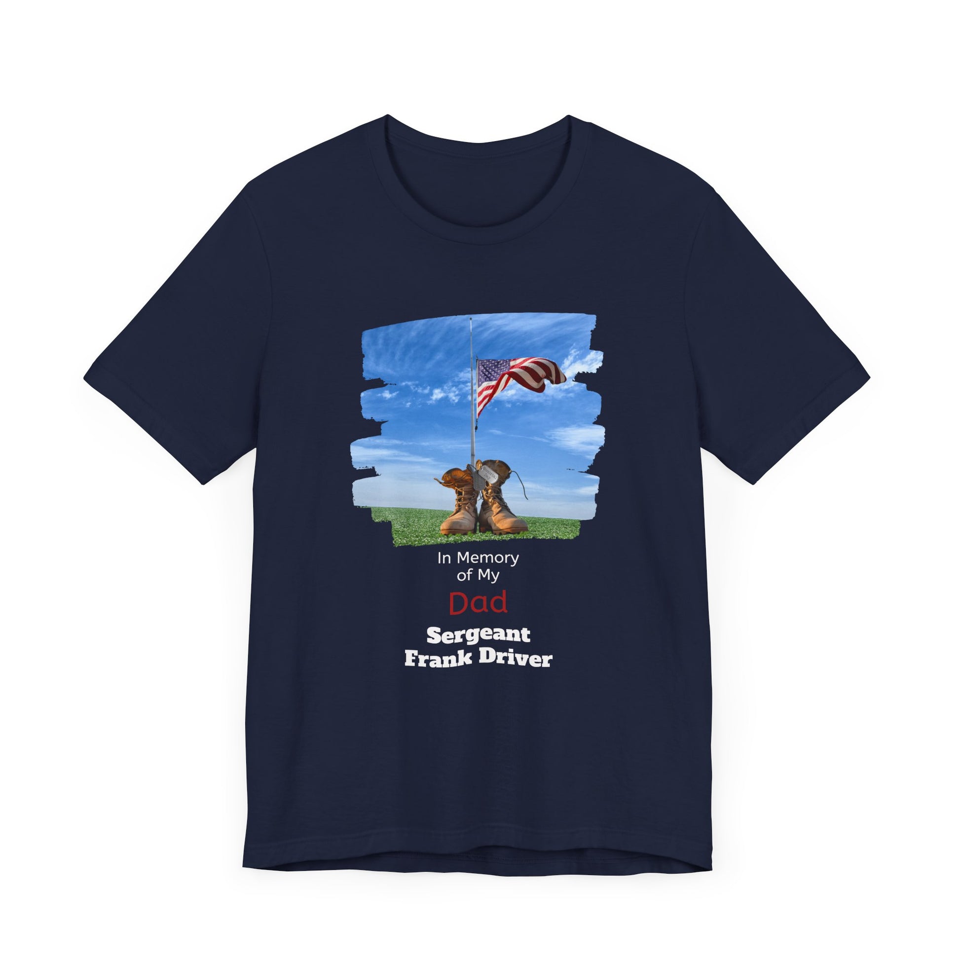 Memorial Day Military Boots Unisex Tee - Personalizable - Whippie's