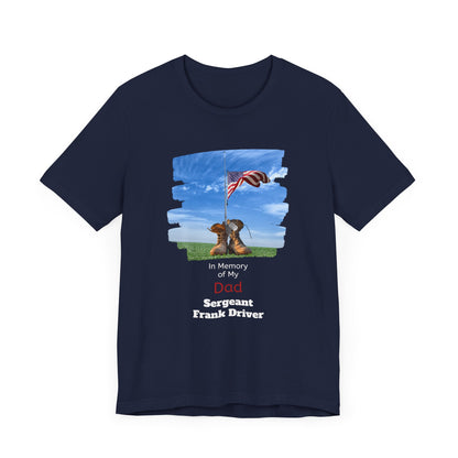 Memorial Day Military Boots Unisex Tee - Personalizable - Whippie's