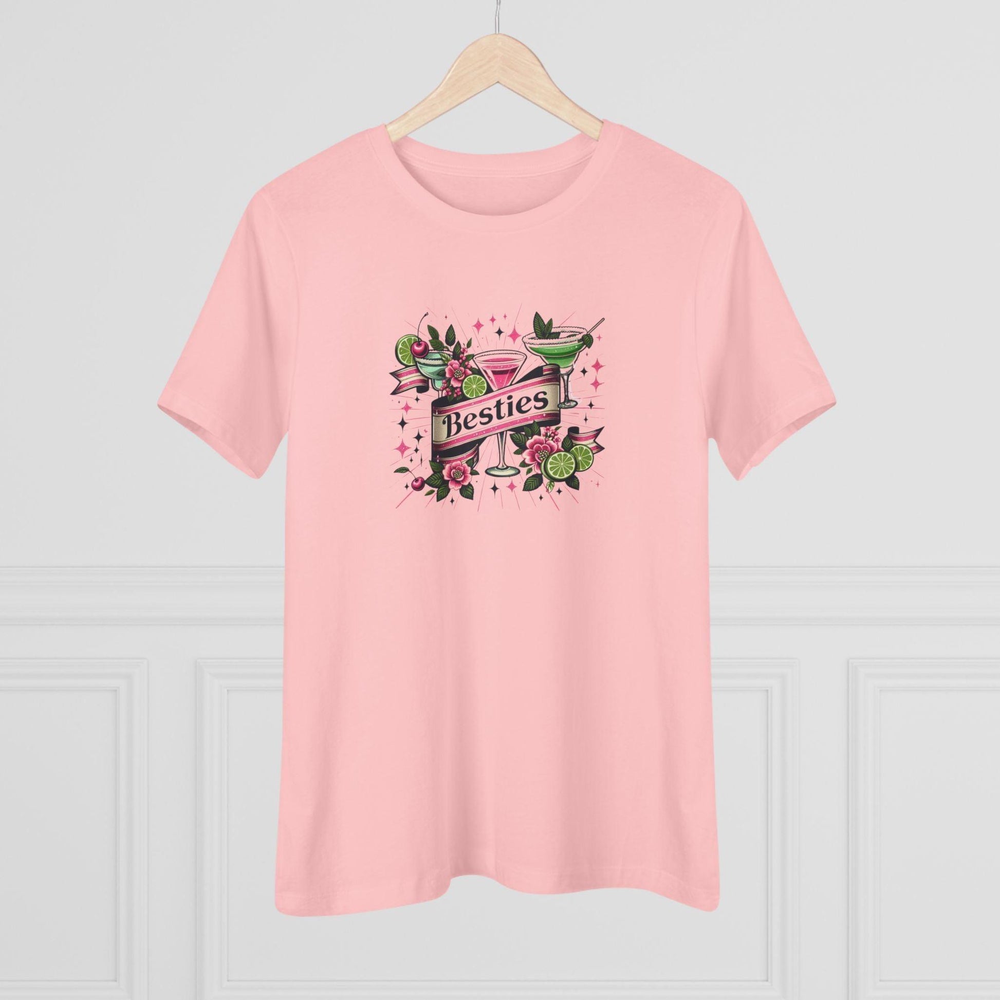 Besties - Three Cocktails - Women's Softstyle Tee - Whippie's