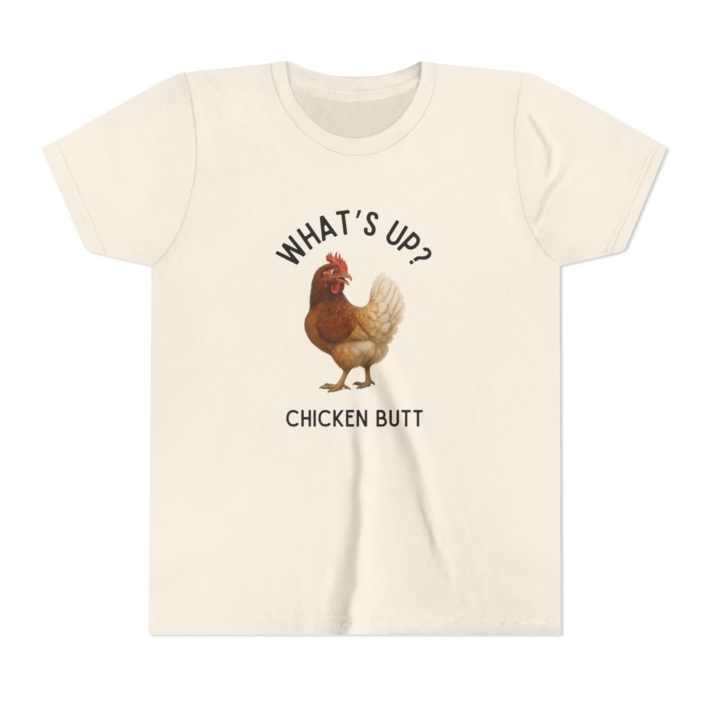What's Up? Chicken Butt! Youth Tee - Whippie's