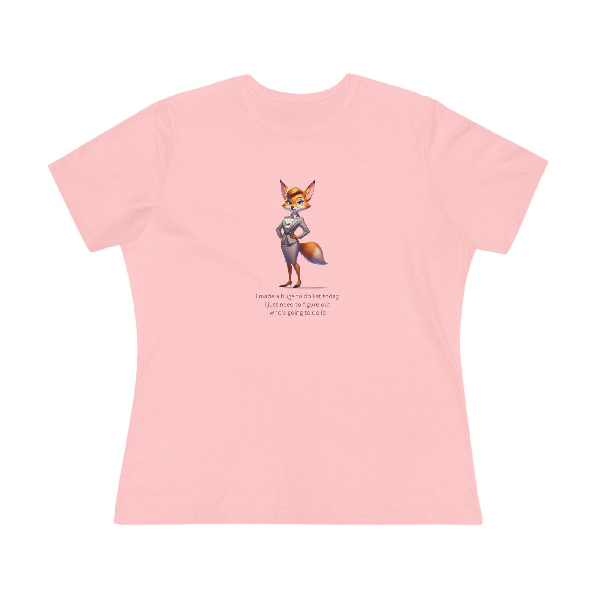 "To-Do List" Women's Tee - Who's Doing This?! 🦊📝 - Women's Tee - Whippie's