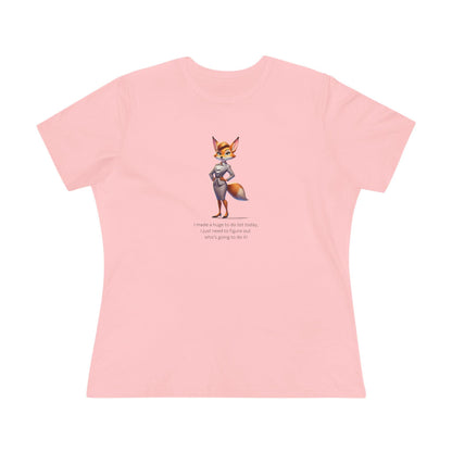 "To-Do List" Women's Tee - Who's Doing This?! 🦊📝 - Women's Tee - Whippie's