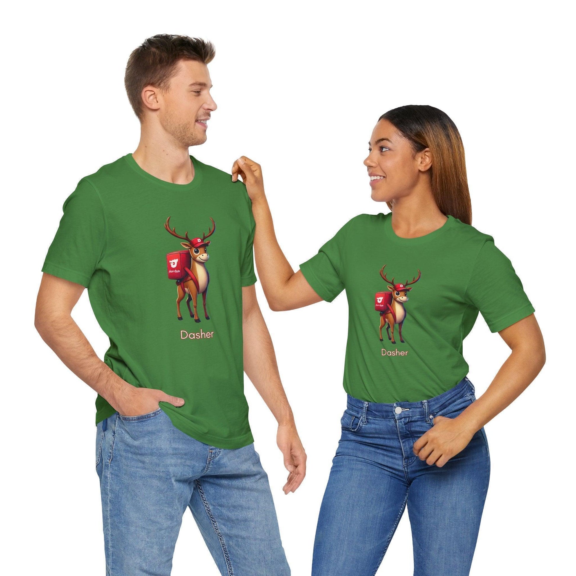 🎅 Dasher's Side Hustle 🍕 Unisex Tee ✨ Dasher's delivering more than holiday cheer! - Whippie's