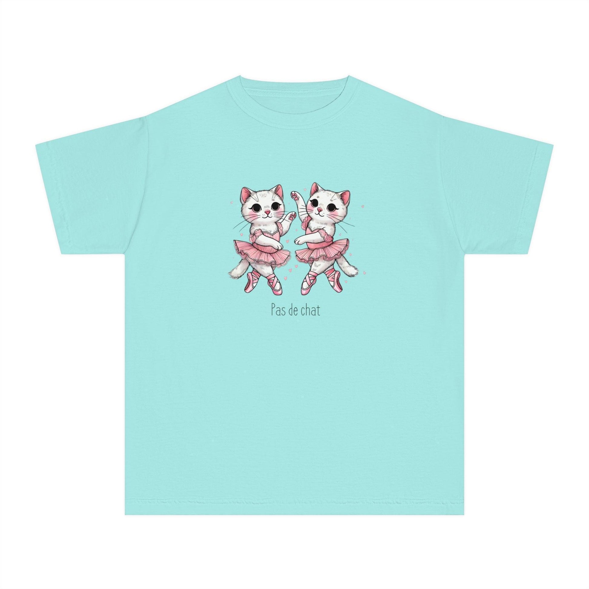🐈‍⬛ Pas de Chat 🩰 Youth Midweight Tee ✨ - Whippie's