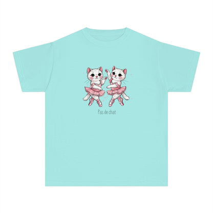 🐈‍⬛ Pas de Chat 🩰 Youth Midweight Tee ✨ - Whippie's