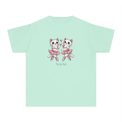 🐈‍⬛ Pas de Chat 🩰 Youth Midweight Tee ✨ - Whippie's