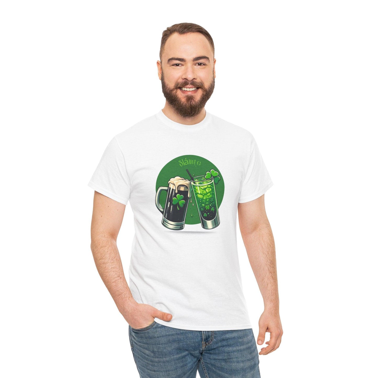 St. Patrick's Day Toast "Sláinte" Unisex Heavy T-Shirt - Whippie's
