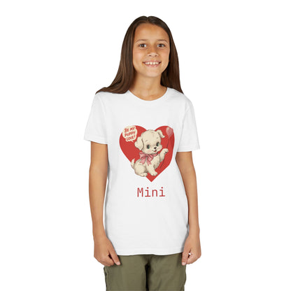 Matching Valentine Tee | Youth Puppy Love - Personalizable