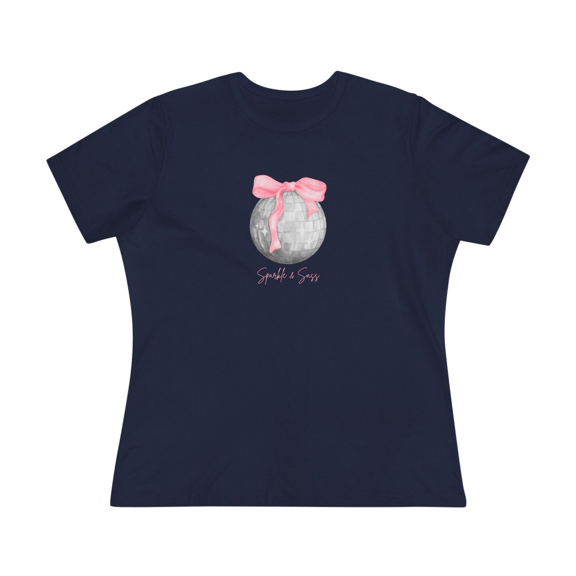 Sparkle & Shine Disco Ball Women's Softstyle Tee - Dance the Night Away! ✨ - Whippie's