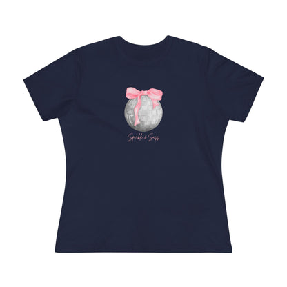 Sparkle & Shine Disco Ball Women's Softstyle Tee - Dance the Night Away! ✨ - Whippie's