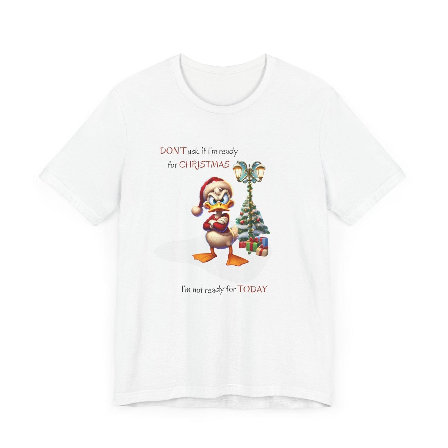 😡 Ready for Christmas? 🎄 Unisex Tee 😂 Bah Humbug! - Whippie's