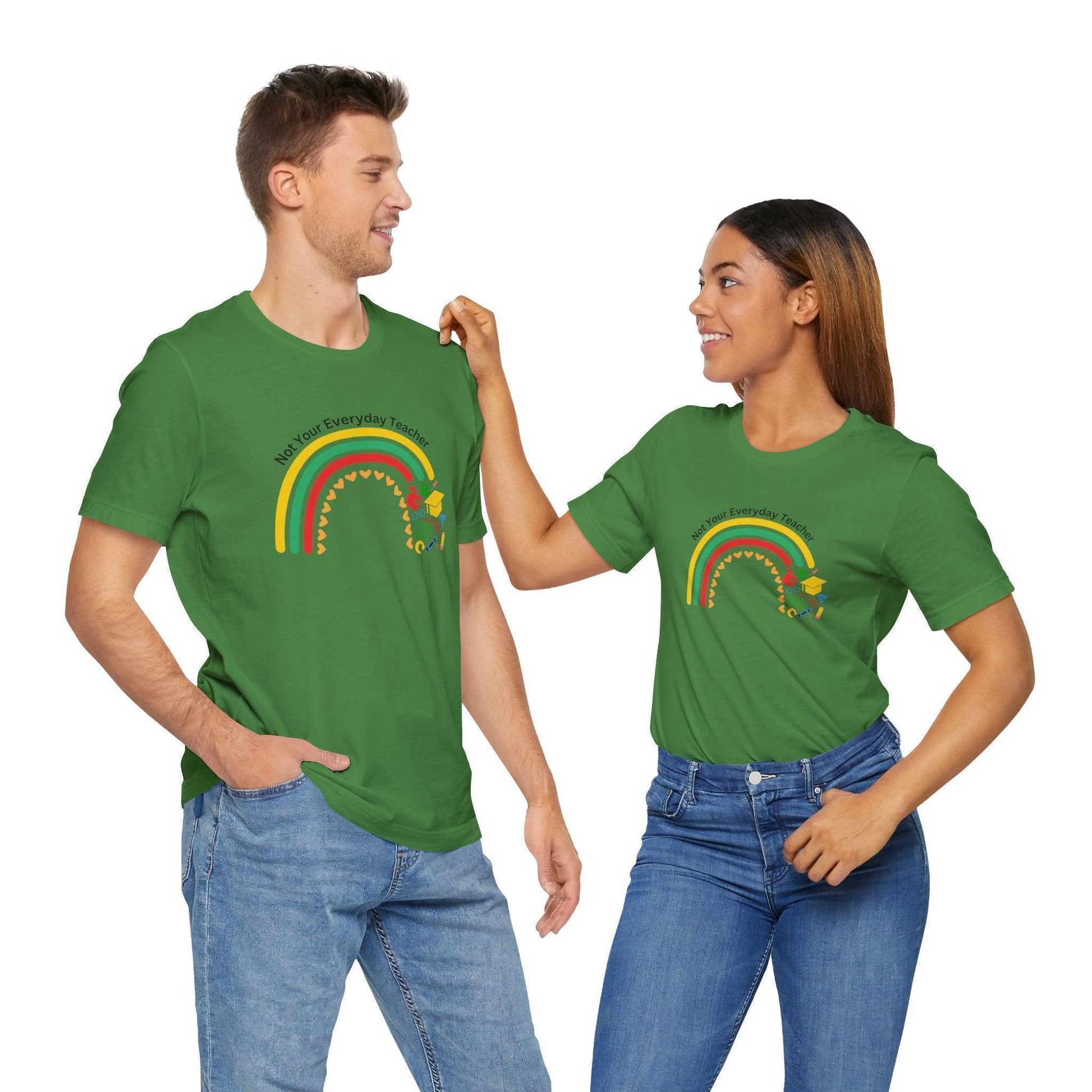🌈 Not Your Everyday Teacher ❤️ Unisex Jersey Tee ✨ - Whippie's