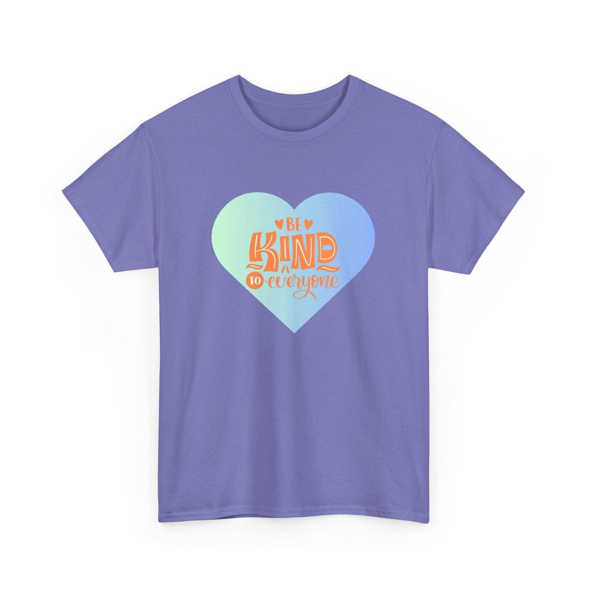 Be Kind to Everyone Unisex Heavy Cotton Tee 💙 - Whippie's