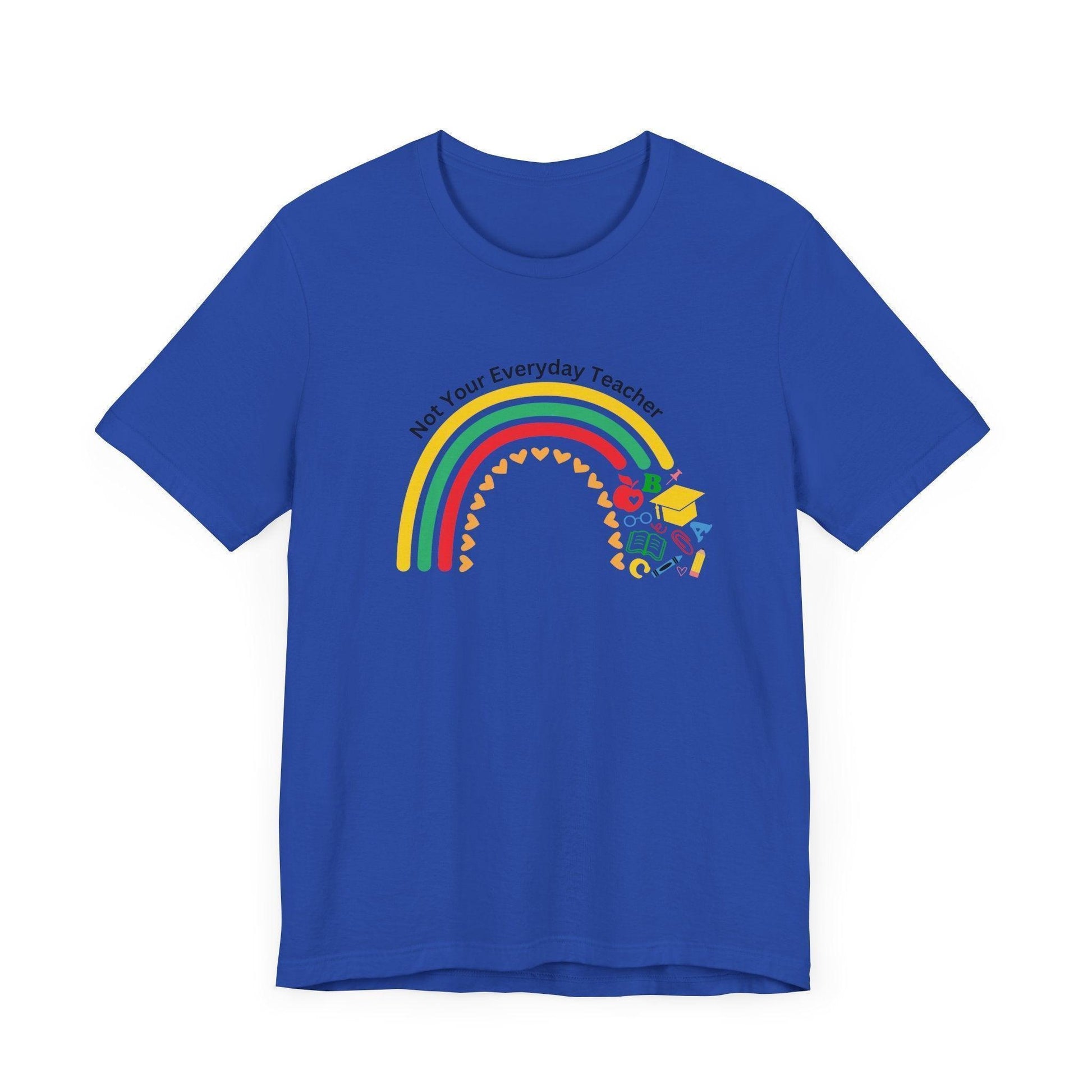 🌈 Not Your Everyday Teacher ❤️ Unisex Jersey Tee ✨ - Whippie's