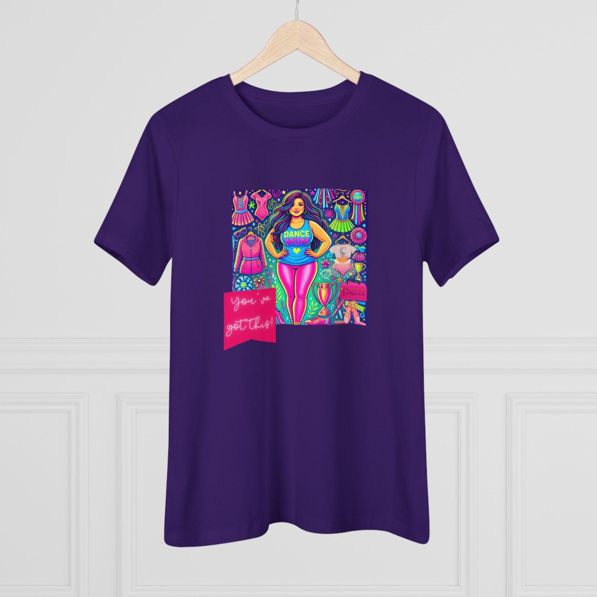 You've Got This! Dance Mom (Curvy Mom) - A Spark ling Performance ⭐️- Women's Softstyle Tee - Whippie's