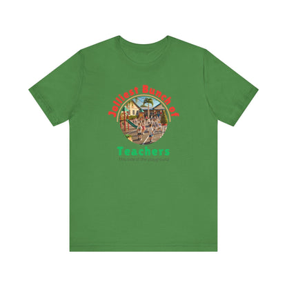 🌴 Jolly Bunch of Teachers ☀️ Unisex Jersey Tee 🧑‍🏫 - Tropical Winter - Whippie's