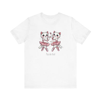 🐈‍⬛ Pas de Chat 🩰 Unisex Jersey Tee ✨ - Whippie's