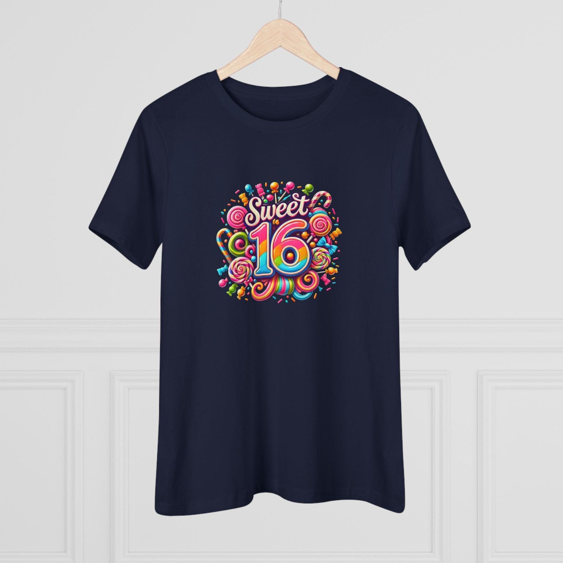 Sweet 16 Tee - Let's Celebrate! 🎉🍭 - Women's Softstyle Tee - Whippie's