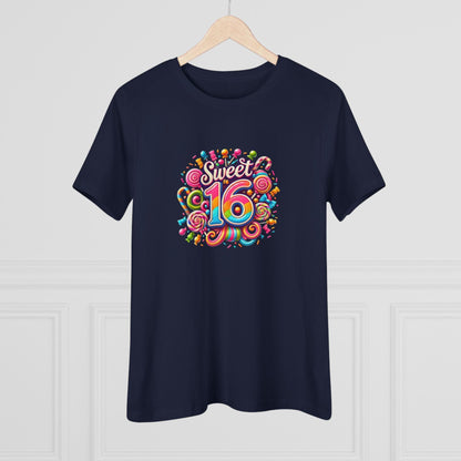 Sweet 16 Tee - Let's Celebrate! 🎉🍭 - Women's Softstyle Tee - Whippie's