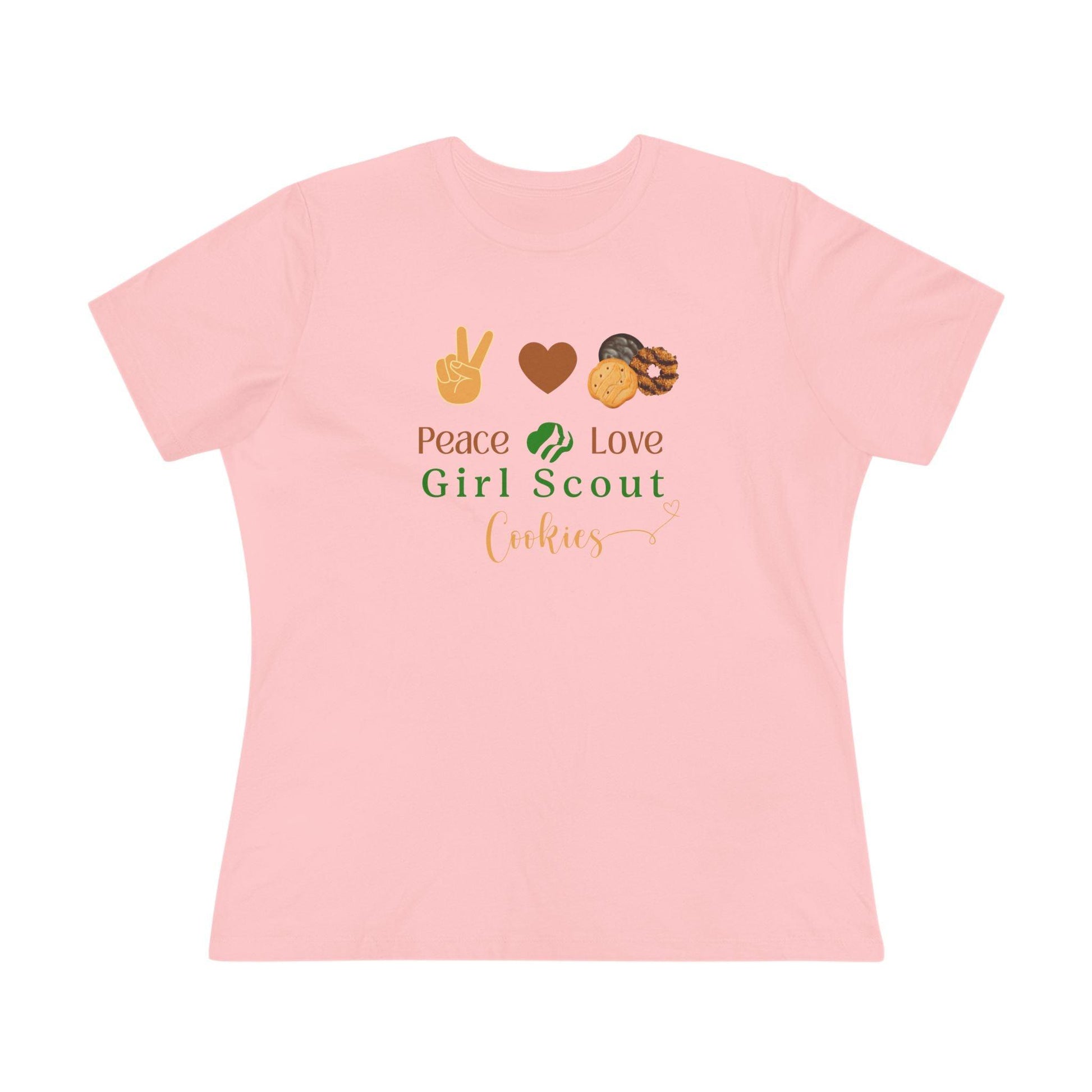 Peace, Love & Cookies Women's Tee - Spread the Love (and Cookies)! ✌️💖🍪 - Whippie's
