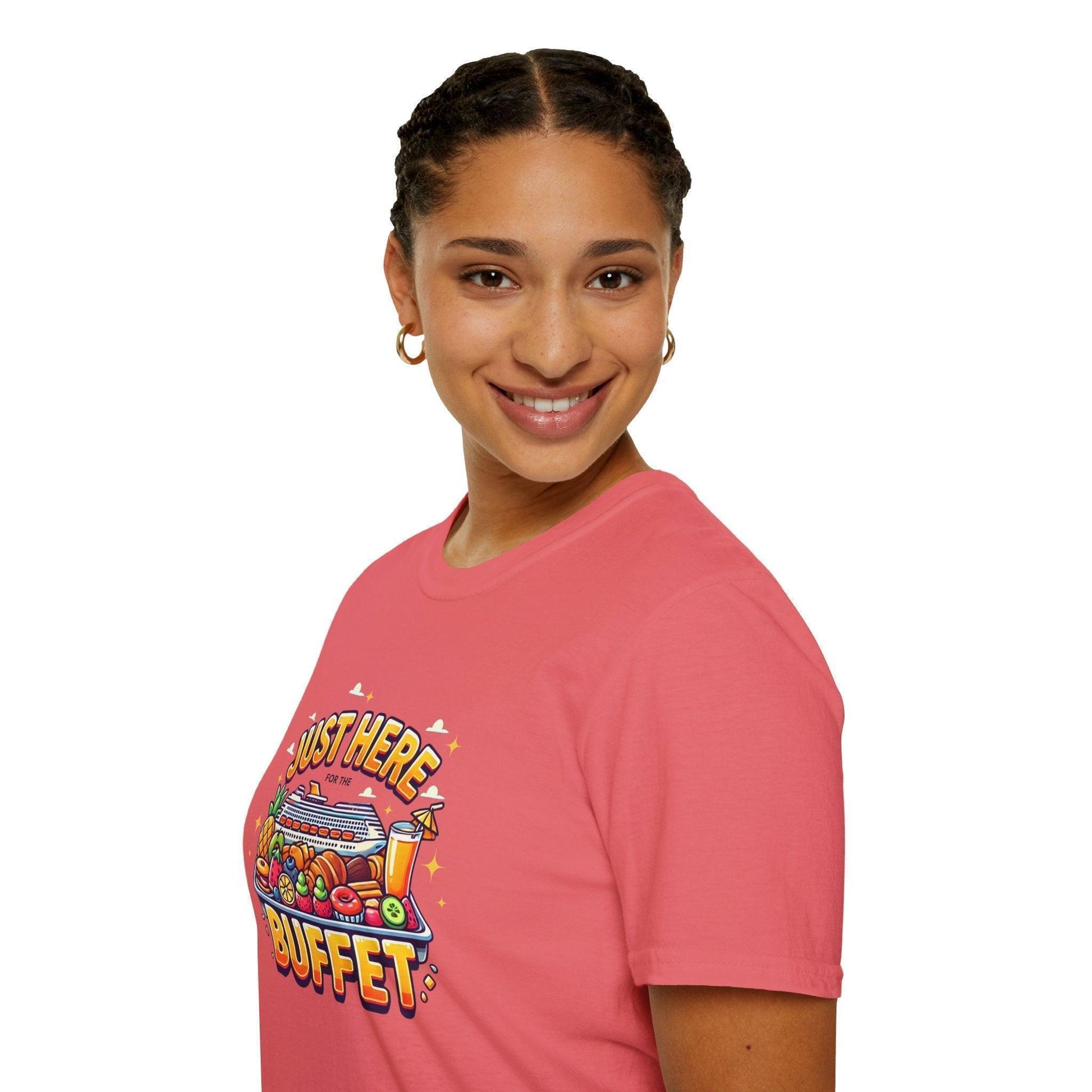 Just Here for the Buffet 🛳️🍽️ - Unisex Tee - Whippie's