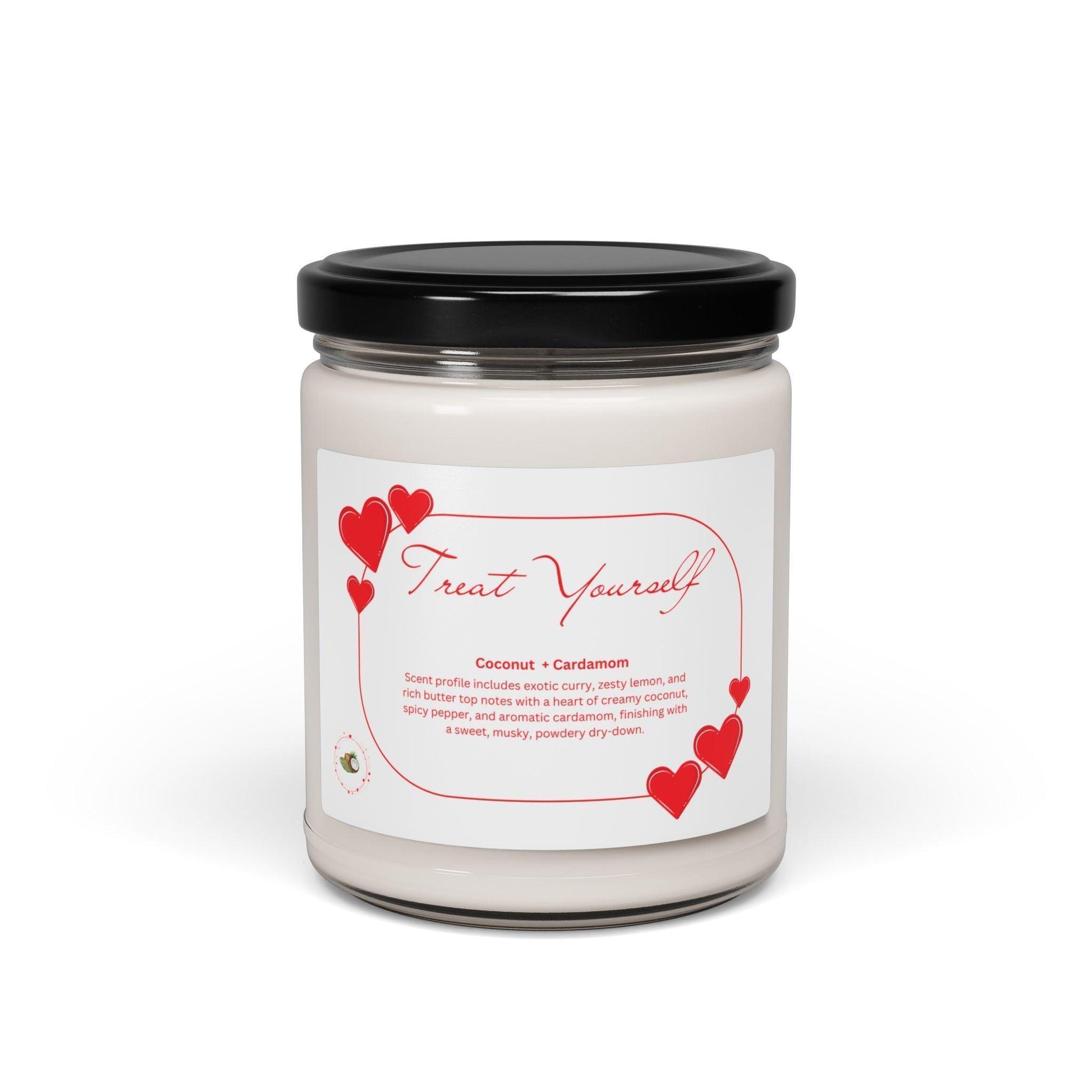 ✨ Treat Yourself ✨ Scented Soy Candle (9oz) 🕯️ Indulge your senses, relax your mind. - Whippie's