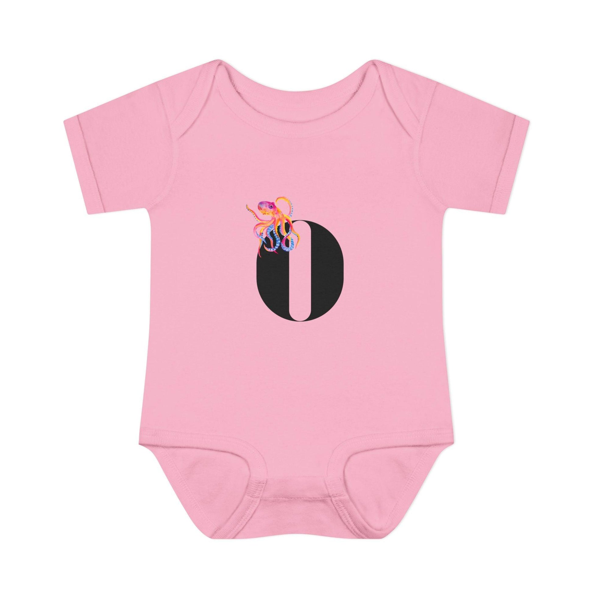 Alphabet Adventures: Letter O - Outrageous Octopus Baby Onesie - Whippie's