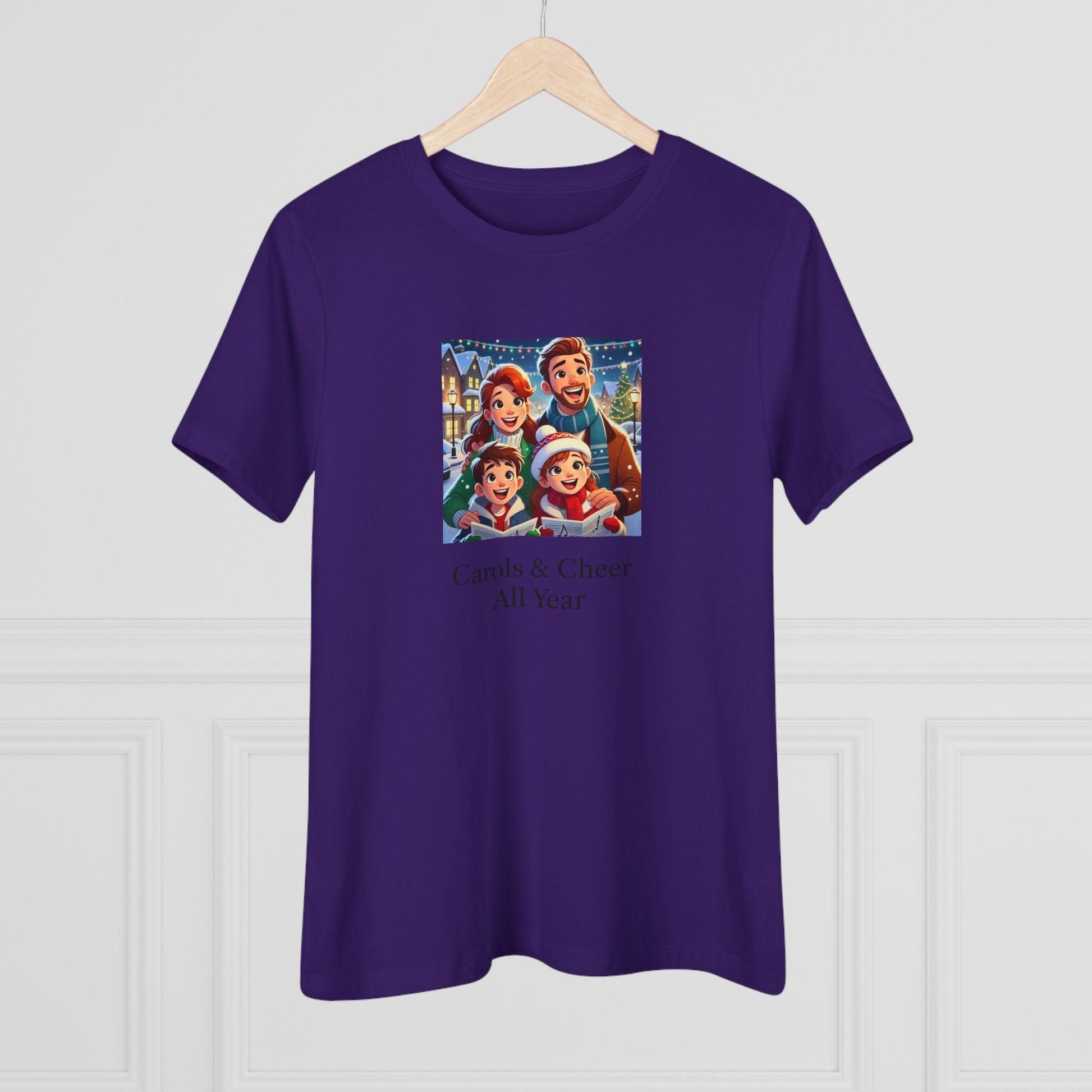 Carols & Cheer All Year - Women's Softstyle Tee - Whippie's