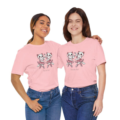 🐈‍⬛ Pas de Chat 🩰 Unisex Jersey Tee ✨ - Whippie's