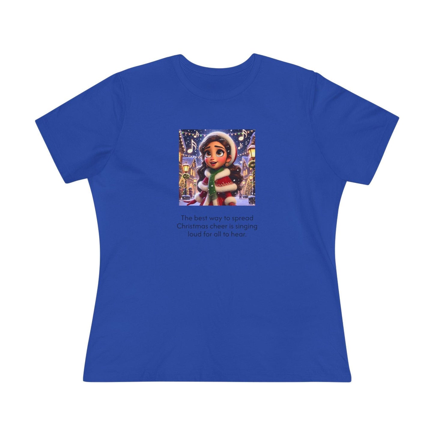 Caroler - Christmas Cheer - BHBE Girl - Women's Softstyle Tee - Whippie's