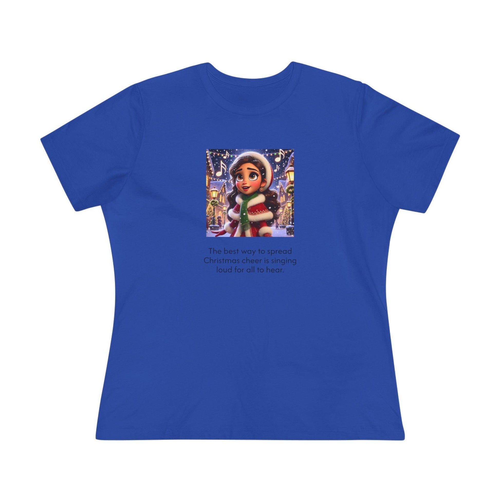 Caroler - Christmas Cheer - BHBE Girl - Women's Softstyle Tee - Whippie's