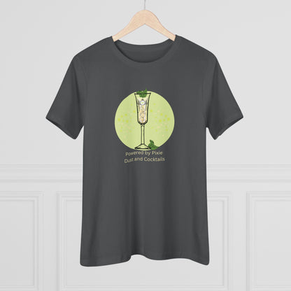 Drinking Around the World: Powered by Pixie Dust and Cocktails Women's Tee - Whippie's