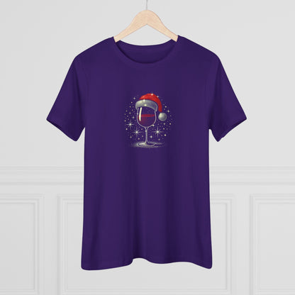 Wine & Christmas Cheer- Women's Softstyle Tee - Whippie's
