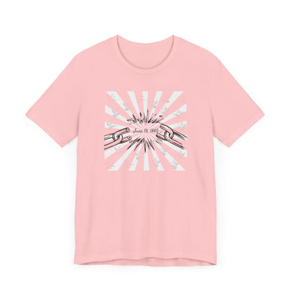 Juneteenth: Celebrating Freedom, Inspiring Peace Unisex Tee
