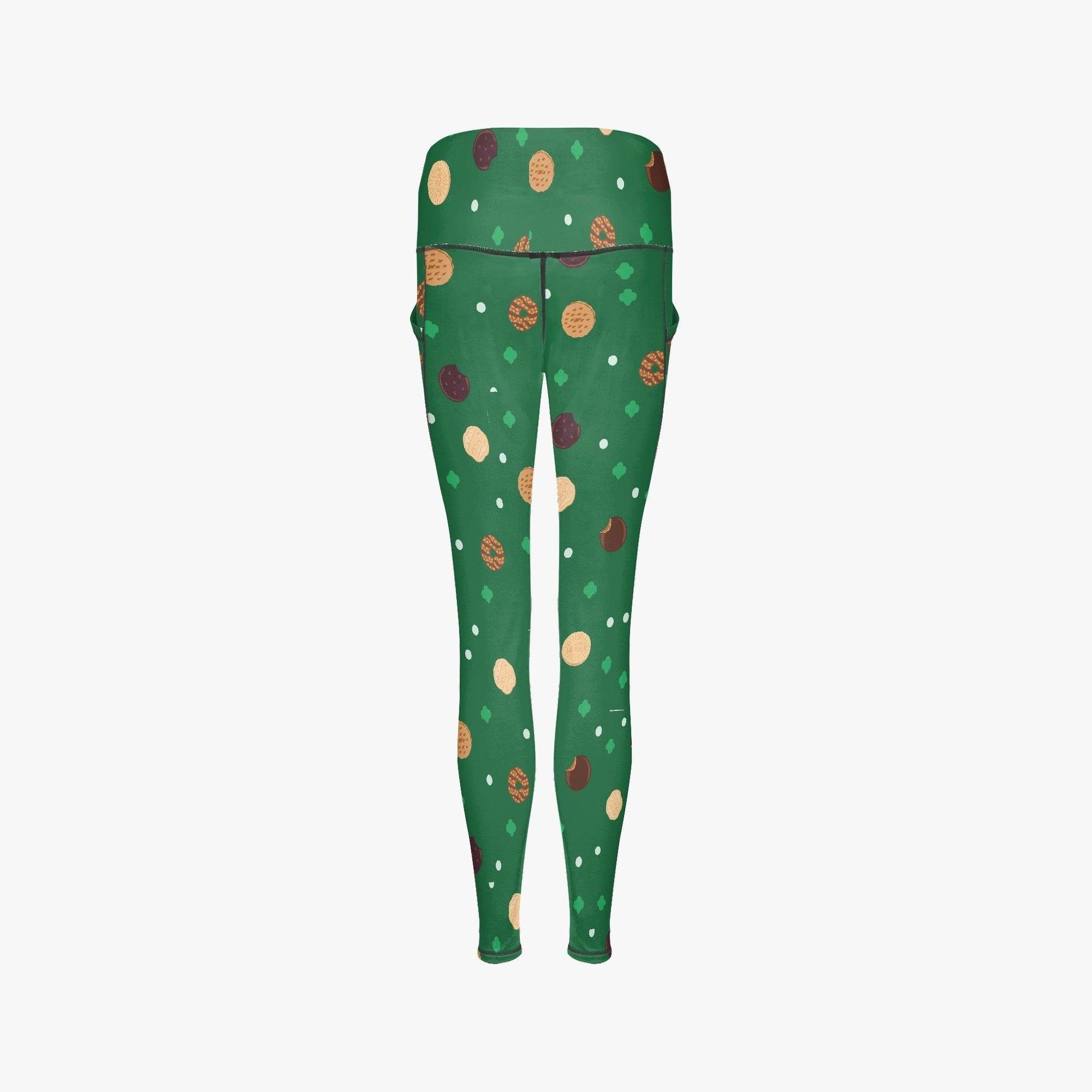 Girl Scout Cookie High-Rise Yoga Pants - 🍪 Fuel Your Cookie Sales with Comfort and Style! 🍪 - Whippie's
