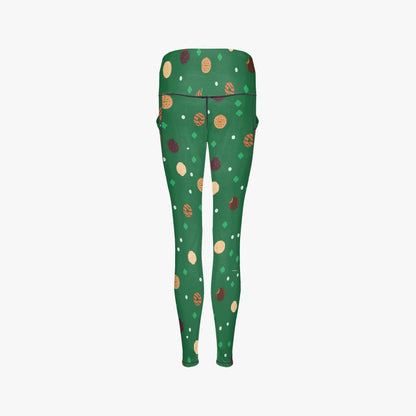 Girl Scout Cookie High-Rise Yoga Pants - 🍪 Fuel Your Cookie Sales with Comfort and Style! 🍪 - Whippie's