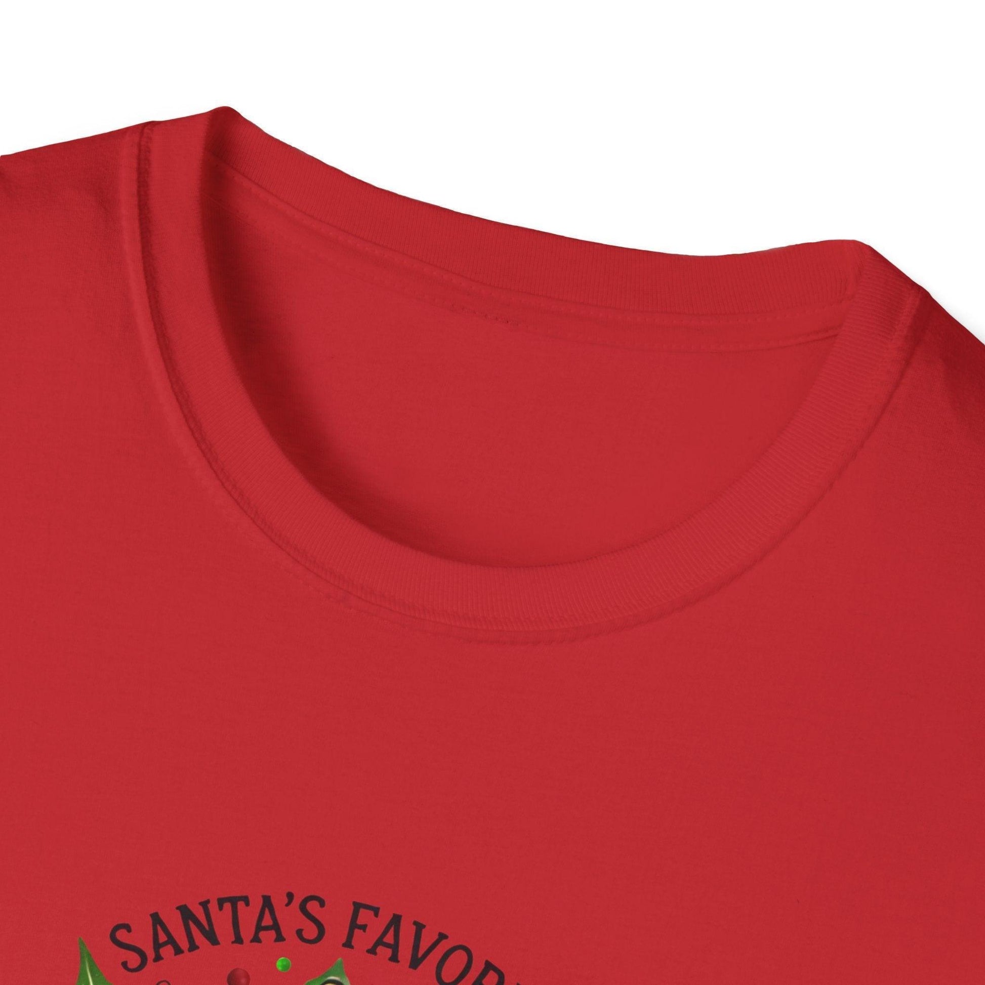 Santa's Favorite Firefighter Unisex Tee 🔥🎅 - Whippie's