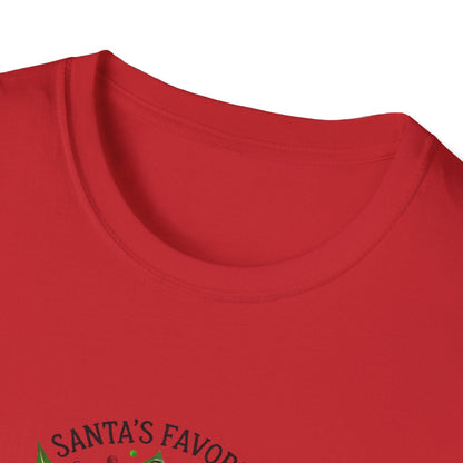 Santa's Favorite Firefighter Unisex Tee 🔥🎅 - Whippie's